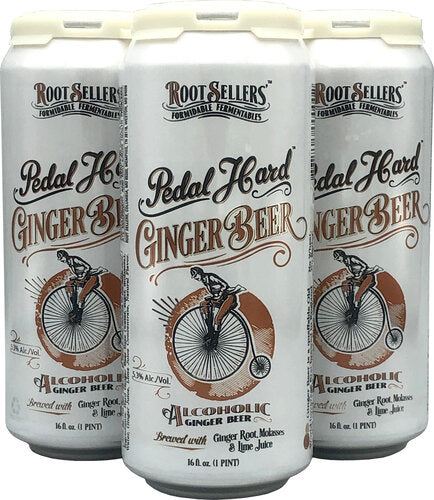 ROOT SELLERS PEDAL HARD GINGER 4 CANS