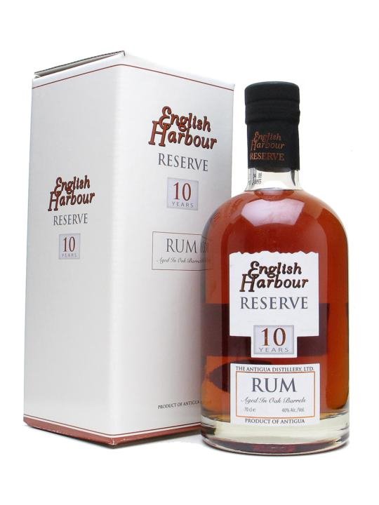 ENGLISH HARBOUR RESERVE 10 YEAR OLD RUM