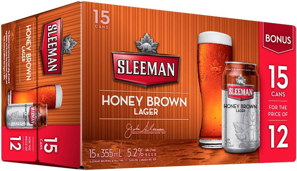 SLEEMAN HONEY BROWN 15 CAN