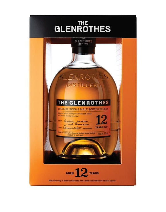 GLENROTHES 12 YEAR OLD 750 ML