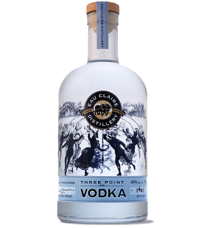 EAU CLAIRE THREE POINT VODKA 750 ML