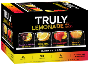 TRULY LEMONADE VARIETY PACK 12 CAN