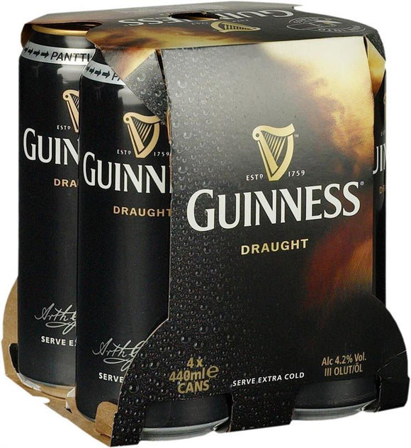 GUINNESS DRAUGHT (CANS) 4-PACK